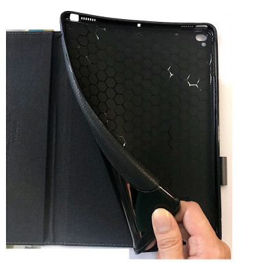 Bao da cho iPad 9.7" New 2017 / 2018 hiệu KAKU Popular canvas - Hàng nhập khẩu