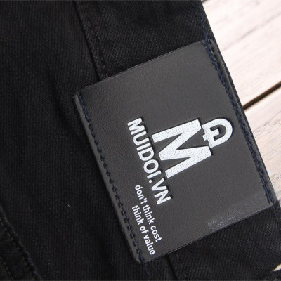 Quần short jeans nam đen vải dày đẹp Q169 MĐ